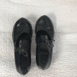 Bubble toe Mary Janes